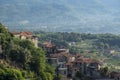 Mulazzo, old village in Lunigiana Royalty Free Stock Photo