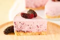 Mulberry cheesecake