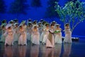 Mulberry mother feeding silkworm-The first act: the mulberry garden-Epic dance drama `Silk Princess`