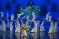 Mulberry mother feeding silkworm-The first act: the mulberry garden-Epic dance drama `Silk Princess`