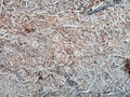 Mulch made from wood chips and saawdust and bark pices