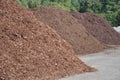 Mulch Piles Royalty Free Stock Photo