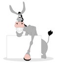 Mule by big smile Royalty Free Stock Photo