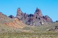 Mule Ears in Big Bend National Park Royalty Free Stock Photo