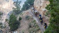 Mule Riders on the Bright Angel Trail