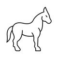Mules Isolated Vector icon that can be easily modified or edited