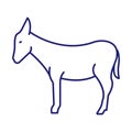 Mules Isolated Vector icon that can be easily modified or edited