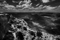 Muley Point Overlook Mexican Hat UT Black and White
