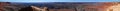 Muley Point panorama Royalty Free Stock Photo