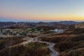 Mulholland Highway - California Royalty Free Stock Photo