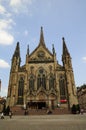 Mulhouse cathedral (France) Royalty Free Stock Photo