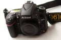 Nikon D610 reflex Full Frame on white background