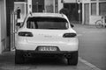 Porsche Macan parked in the street