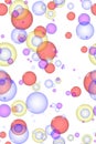 Mulit colored bubbles