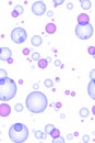 Mulit colored bubbles