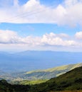 Mullayanagiri is the highest peak in Karnataka, India. Royalty Free Stock Photo