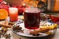 Mulled wine Royalty Free Stock Photo