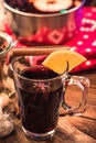 Mulled wine, festive dring for cold winter days