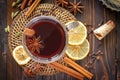 Mulled wine Royalty Free Stock Photo