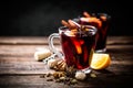 Mulled wine Royalty Free Stock Photo