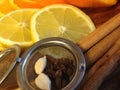 Mulling spices and citrus