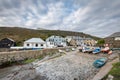 Mullion Cove and Mullion Harbour Lizard peninsular Cornwall