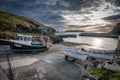 Mullion Cove and Mullion Harbour Lizard peninsular Cornwall