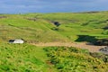 Golf Course by Church cove Cornwall UK Royalty Free Stock Photo