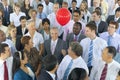 Mullti-ethnic group business person standing holding Concept Royalty Free Stock Photo