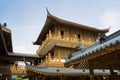 Mulong Lake Buildings, Guilin, China Royalty Free Stock Photo