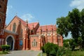 View of renovated St Mary the Virgin Church Cathedral Multan Pakistan