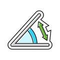 multi angle adjustment color icon vector illustration Royalty Free Stock Photo