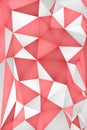 Multi-color geometric triangular low poly abstract background Royalty Free Stock Photo