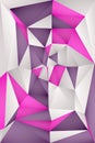 Multi-color geometric triangular low poly abstract background Royalty Free Stock Photo