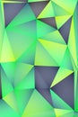 Multi-color geometric triangular low poly abstract background Royalty Free Stock Photo