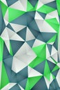 Multi-color geometric triangular low poly abstract background Royalty Free Stock Photo