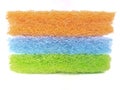 Multi color sponge