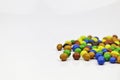 Multi-colored candy - Peanuts Royalty Free Stock Photo