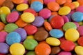 Multi colored chocolate candy
