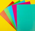 Multi-colored colored paper for creativity Royalty Free Stock Photo