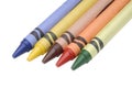 Multi colored crayons