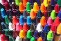 Multi colored crayons Royalty Free Stock Photo