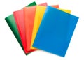 Multi-Colored Document Folders Royalty Free Stock Photo