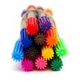 Multi-colored felt-tip pens Royalty Free Stock Photo