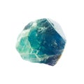 Multi colored fluorite, fluorspar mineral crystal Royalty Free Stock Photo