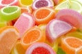 Multi Colored Fruit Jelly Group Background Royalty Free Stock Photo