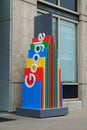 Multi colored Google sign