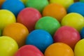 Multi-colored gum-balls Royalty Free Stock Photo