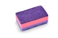 A multi-colored kitchen sponge. colorful sponge for the kitchen. Cleaning and cleaning concept Royalty Free Stock Photo