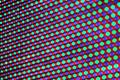 Multi colored LED lights pattern Royalty Free Stock Photo